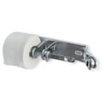 San Jamar Double Roll Locking Toilet Tissue Dispenser, Chrome